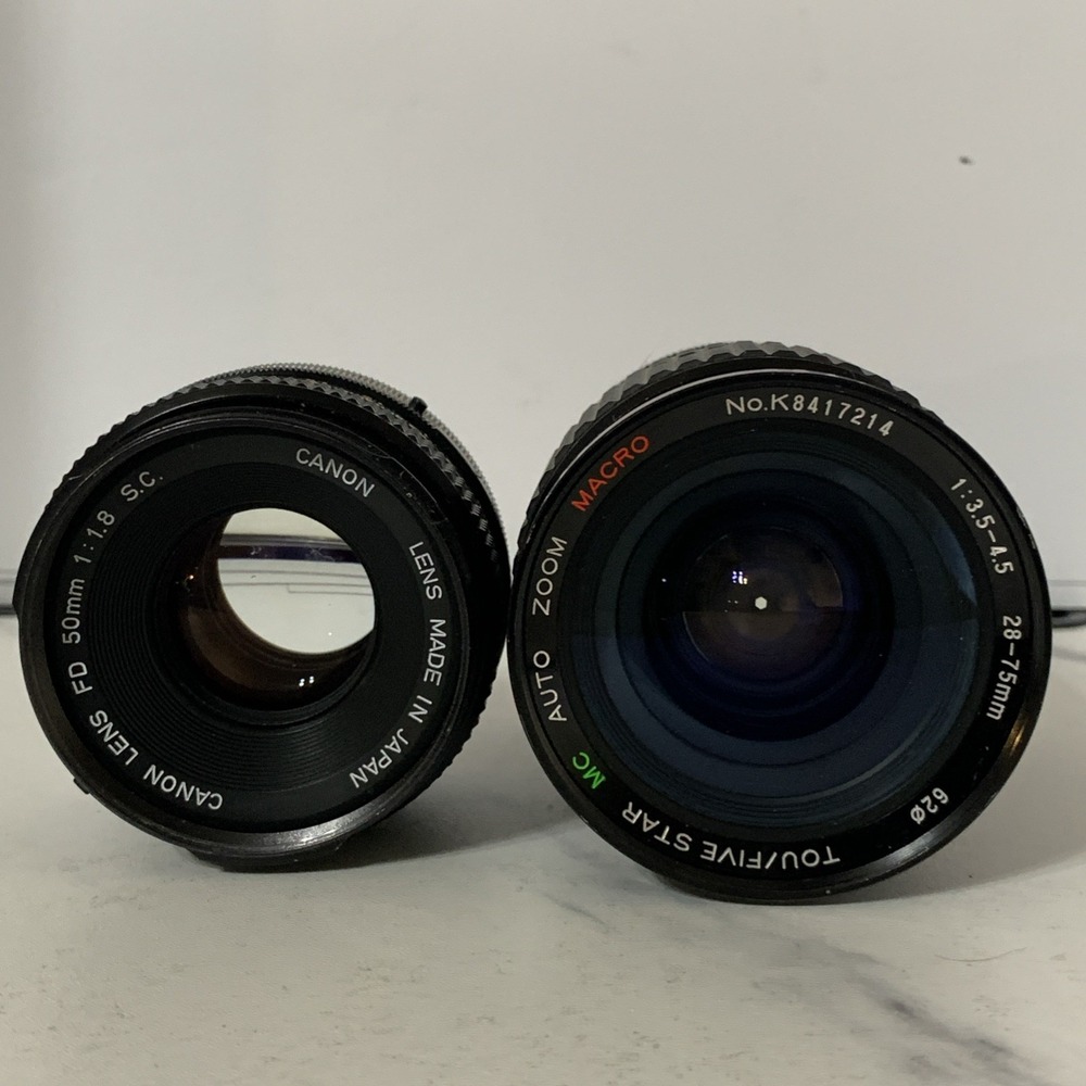 Canon FD 50mm f/1.8 S.C. from Japan Q908 125531 Read Description